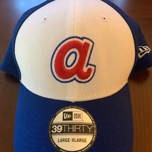 Atlanta Braves Large-XLarge Baseball hat 39 Thirty